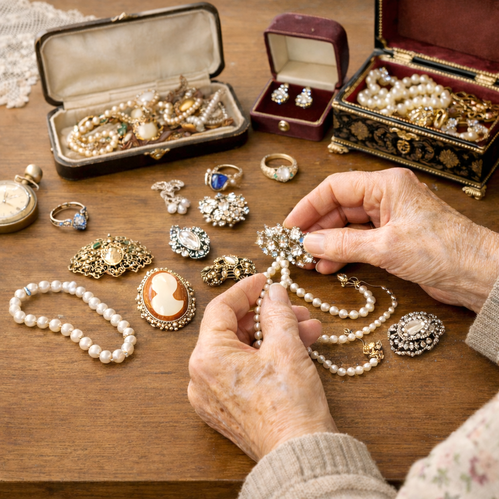 祖母から譲り受けた大切なジュエリー。だけどデザインやサイズが合わずしまったままになっている